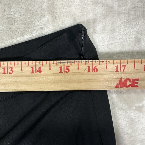 Lafayette 148 NY Bleecker Pants Black Slim Leg Trouser Business Women's Size 8 - Picture 6 of 7